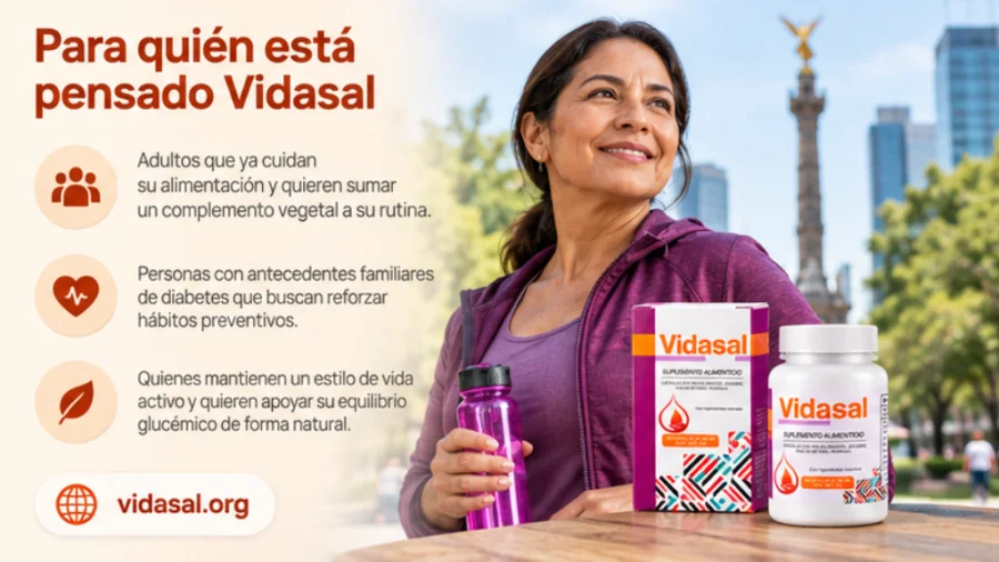 Vidasal — a quién está dirigido el producto