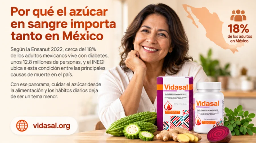 Vidasal — contexto de la diabetes en México